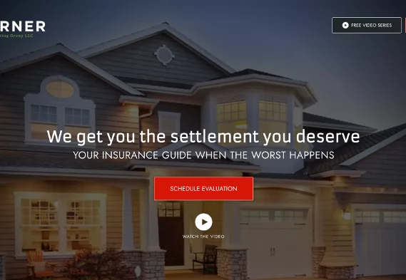 Turner Adjusting Group Website Preview